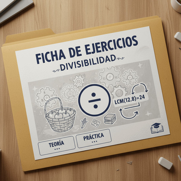 Portada de la Ficha de Aritmética - Divisibilidad